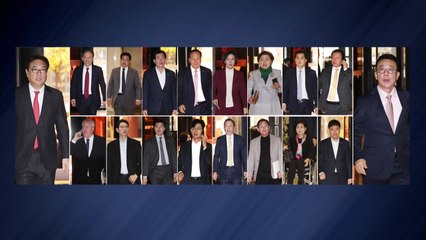 정진석, 여당 의원들과 대규모 오찬...추경호 "뭉치자" / YTN
