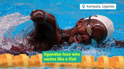 GirlZOffMute —Meet Ugandan teen paralympian swimmer Husna Kukundakwe