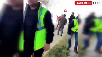 Manisa'da YHT Şantiyesinde Yangın: 3 İşçi Dumandan Etkilendi