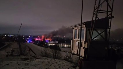 Rơi máy bay vận tải của DHL (Đức) gần thủ đô Litva