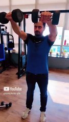 Standing Dumbbell Front Raises