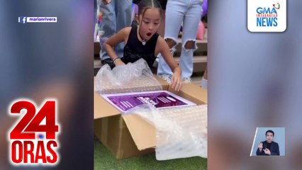 Zia Dantes, naging emotional dahil sa birthday gift from pop star Olivia Rodrigo | 24 Oras