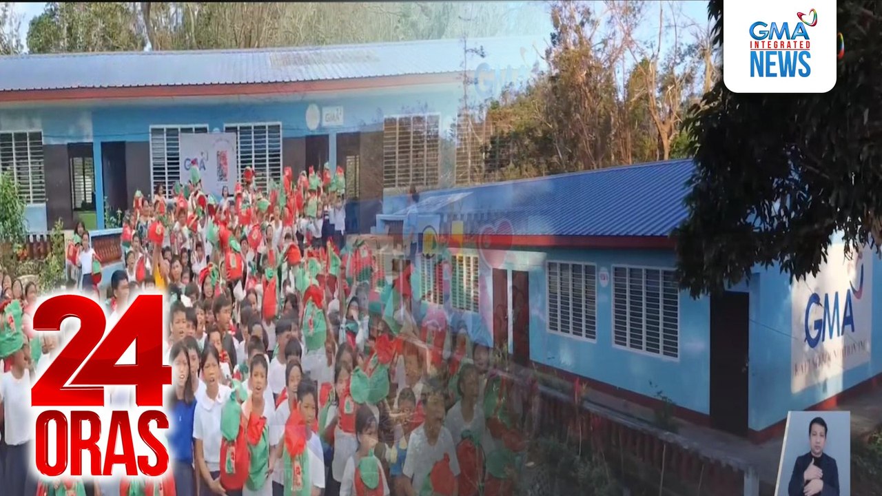 Maagang pamasko para sa mga mag-aaral sa Catanduanes, handog ng GMA Kapuso Foundation | 24 Oras