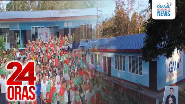 Maagang pamasko para sa mga mag-aaral sa Catanduanes, handog ng GMA Kapuso Foundation | 24 Oras