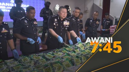 Pasangan kekasih ditahan, rampas dadah lebih RM3 juta