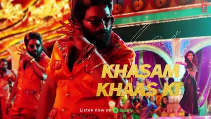 KISSIK Lyrical Video (Hindi) _ Pushpa 2 The Rule _ Allu Arjun _ Sukumar _ Sreeleela _ DSP