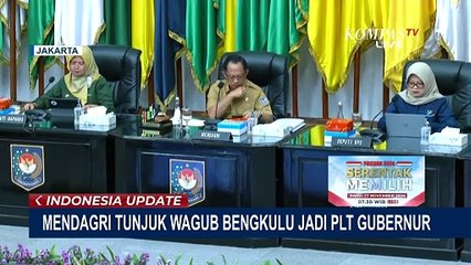 Rohidin Mersyah Jadi Tersangka, Mendagri Tunjuk Wagub Bengkulu Rosjonsyah Jadi Plt Gubernur