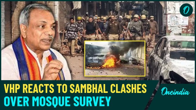 Sabhal Violence: 'Stone Pelting, Arson, Gunfire...,'RSS Reacts to Clashes Over Mosque Survey