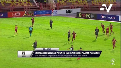 Jaringan Hadi Fayyadh yang pertama musim ini jadi tonik terbaik untuk PDRM melangkah jauh di Piala Malaysia