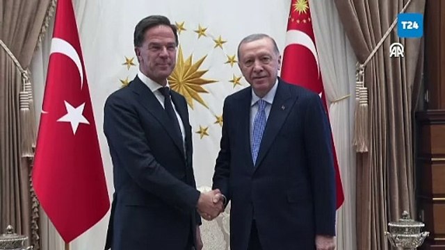 Cumhurbaşkanı Erdoğan, NATO Genel Sekreteri Mark Rutte ile bir araya geldi