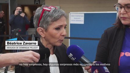 La abogada de Pelicot reacciona a los 20 años de prisión que ha pedido la Fiscalía: "Lo sabíamos"