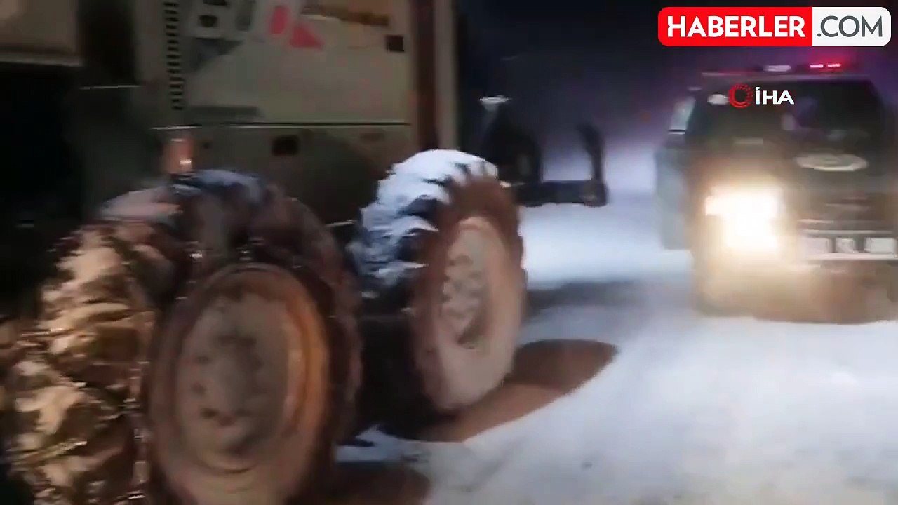 Mersin'de Tipi Nedeniyle Mahsur Kalan 4 Kişi Kurtarıldı