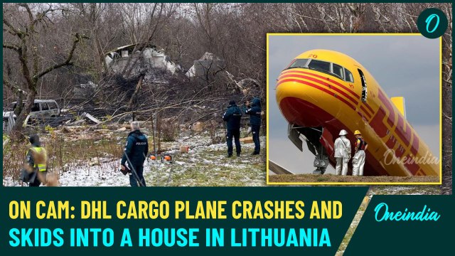Deadly Lithuania Collision: DHL Cargo Plane Crashes into House Near Vilnius Airport, Many Dead