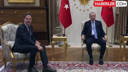 Cumhurbaşkanı Erdoğan, NATO Genel Sekreteri Rutte'yi kabul etti