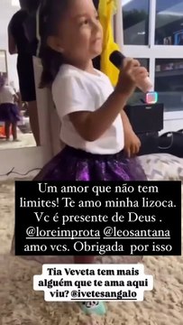 Tia babona! Ivete Sangalo se derrete por filha de Léo Santana e Lore Improta