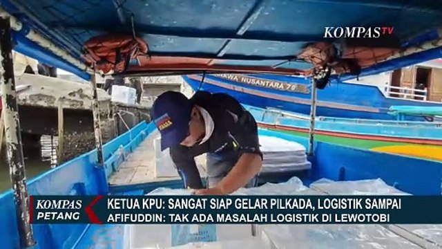 Ketua KPU Pastikan Pilkada Siap Digelar, Logistik ke Lewotobi Telah Disalurkan| SERIAL PILKADA