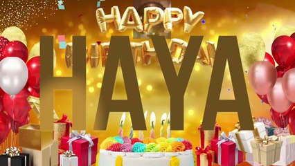 🎉 Celebrate Haya's Birthday with a Special Global Song!
