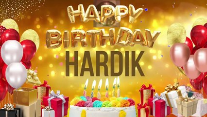 HARDİK - Happy Birthday Hardik