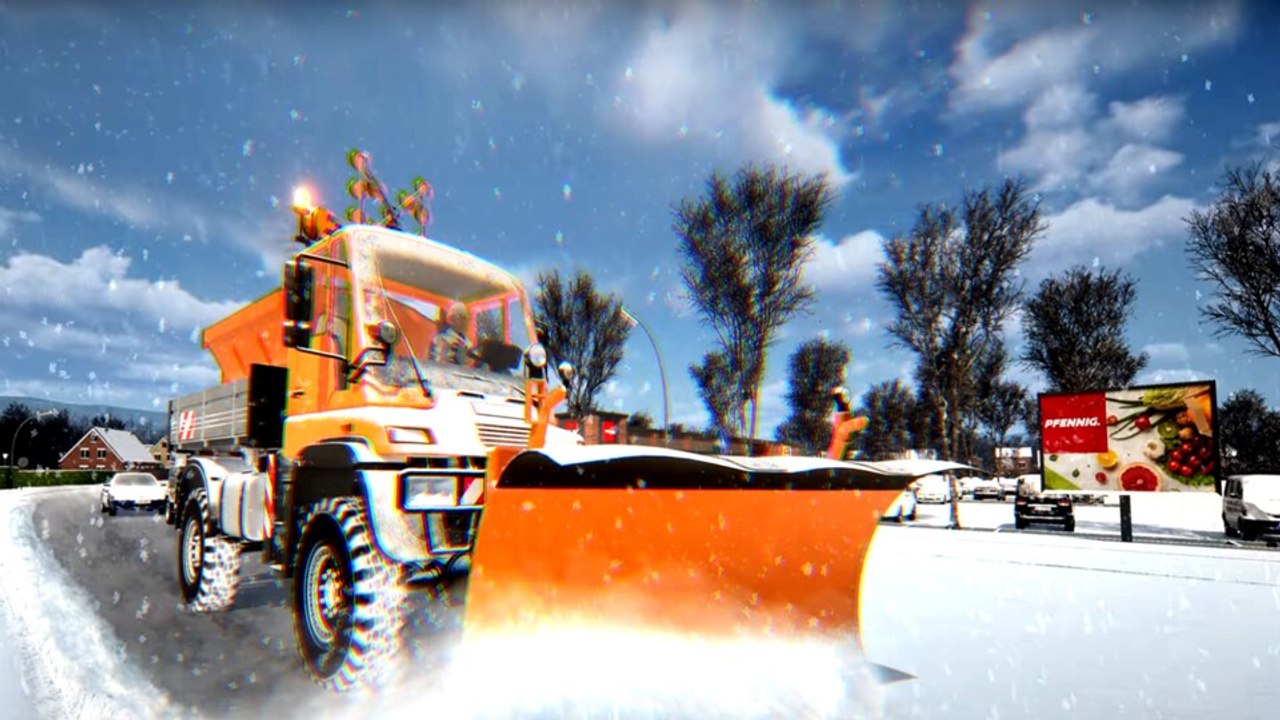 Im Road Maintenance Simulator 2 geht's im Dezember in die Straßenmeisterei