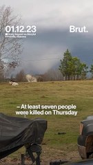 Severe weather sweeps the South
