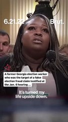 Former Georgia election worker testifies at Jan. 6 hearing