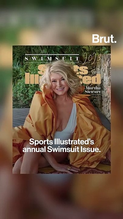 Martha Stewart covers Sports Illustrated Swimsuit Issue