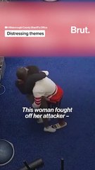 This woman bravely fought off her attacker