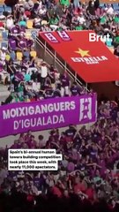 Building towers out of humans