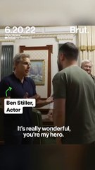 Ben Stiller goes to Ukraine for World Refugee Day