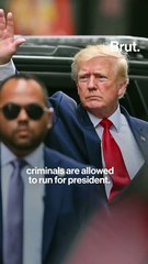 Can Trump hold office amid legal problems?