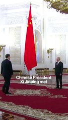 Putin meets with Chinese President Xi Jinping