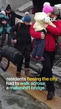 As the city of Irpin is hit, questions about Russia targeting civilians in the war emerge