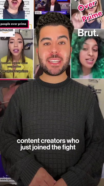 TikTokers campaign against Amazon