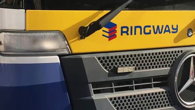 Clearing drains in Lydney following floods caused by Storm Bert