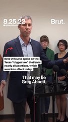 Beto O’Rourke on Texas “trigger law”