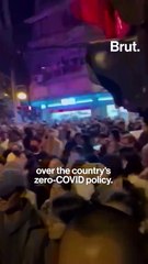 COVID protests in China