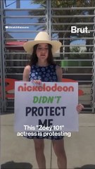 “Zoey 101” star protests Nickelodeon