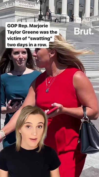 GOP Rep. Marjorie Taylor Greene was the victim of “swatting” two days in a row.