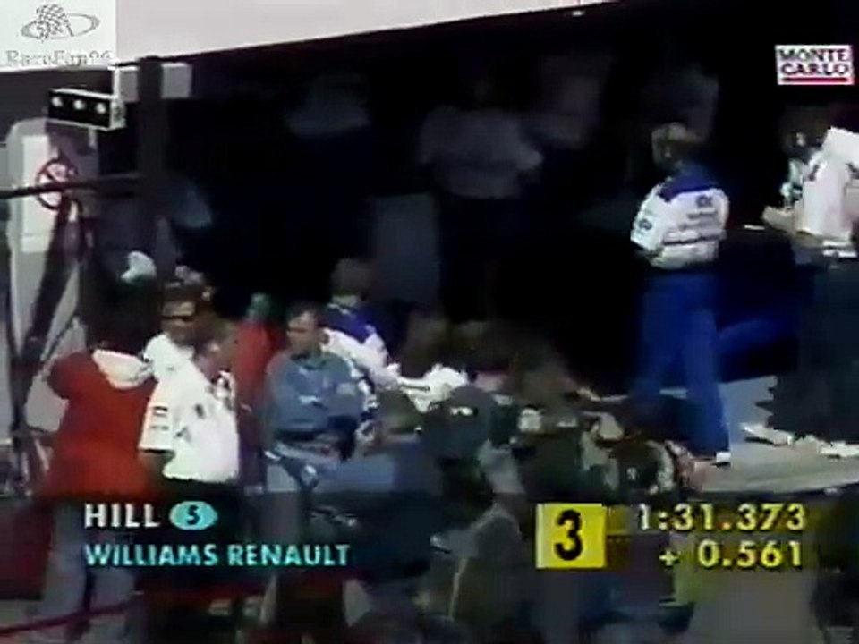 F1 1996_Manche 3_Gran Premio Marlboro de Argentina_Qualifications-30 dernières minutes (en français - TMC Monte-Carlo - Monaco) [RaceFan96]