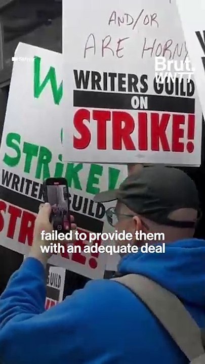 The Writers Guild of America strike