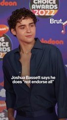 Joshua Bassett addresses his church’s beliefs