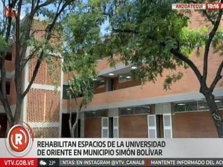 Anzoátegui  | Más de 8 mil estudiantes beneficiados con rehabilitación de infraestructuras de la UDO