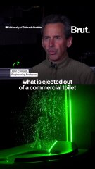 Study: what comes out of a flushed toilet