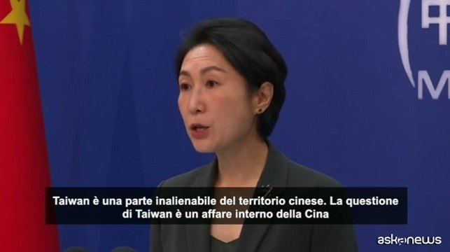 Cina: Taiwan pretesto Usa per rafforzare presenza militare nell'area