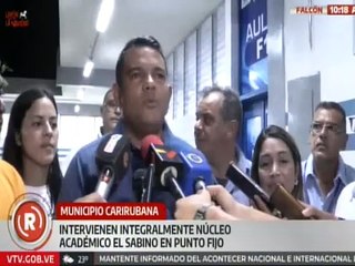 Falcón  | Culmina primera fase de rehabilitación de los espacios del núcleo académico "El Sabino"