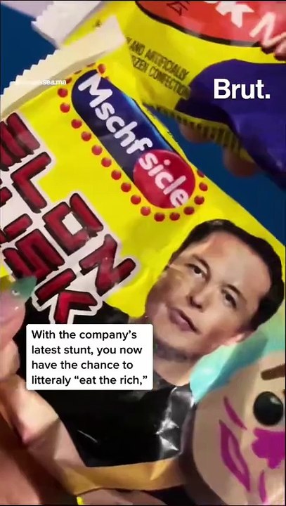 “Eat the Rich” popsicles