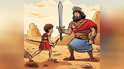 Kids Bible Stories- David and Goliath A Tale of Courage