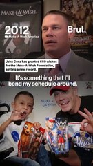 John Cena sets record for most wishes granted