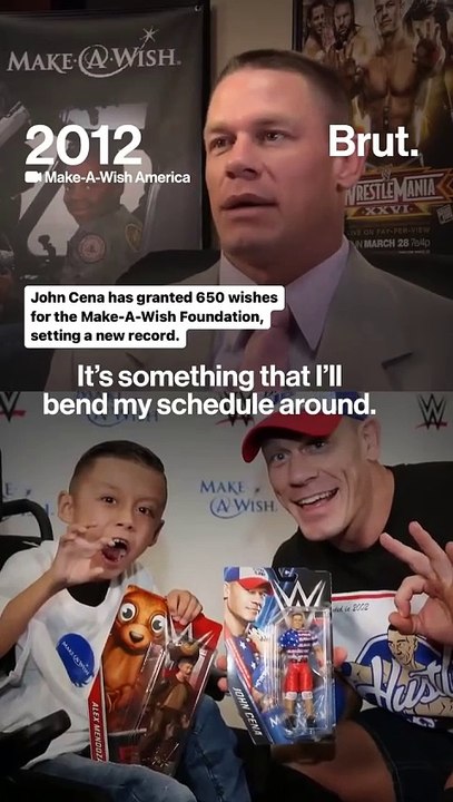 John Cena sets record for most wishes granted