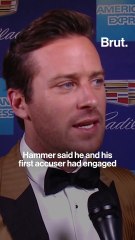 Armie Hammer breaks silence